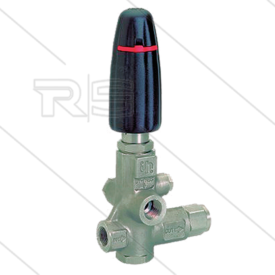 H560 - Druckregelventil - Edelstahl - 500 Bar - 10 bis 60 l/min - max 60°C - Eingang: 1/2&quot; IG
