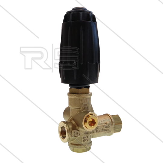 VRT3 Druckregelventil - Easy start - mit knopf - 280 Bar - 40 l/min - 90°C - Eingang: 3/8&quot; IG