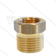 Reduzierring für STR0130 Bypas Regelventil - 70 Bar - 1/2&quot; AG x 3/8&quot; IG