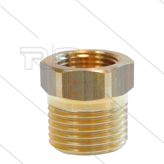 Reduzierring für STR0130 Bypas Regelventil - 70 Bar - 1/2&quot; AG x 3/8&quot; IG