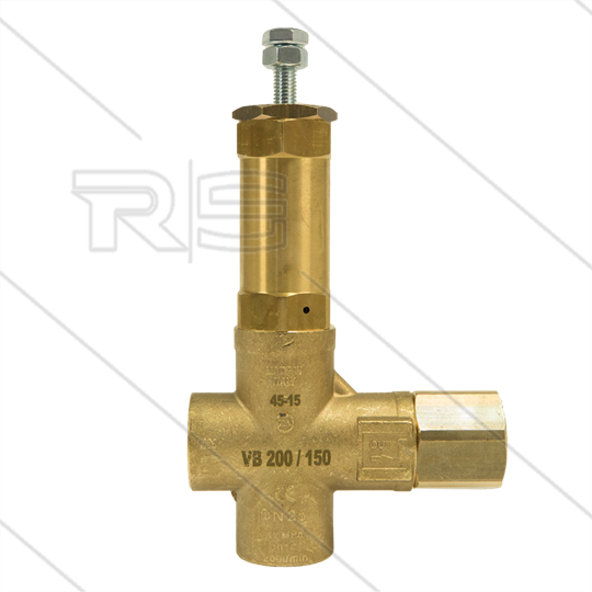 VB200/150 - 150 Bar - 200 l/min - Viton - max 60°C - Eingang: 1&quot; IG - Ausgang: 1&quot; IG - Bypass: 1&quot; IG