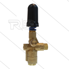 Pulsar Zero - 350 Bar - 9 bis 40 l/min - 60°C - Eingang 3/8&quot; IG - Ausgang 3/8&quot; IG - Bypass 3/8&quot; IG