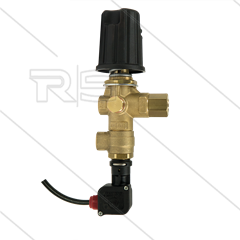 VB9 - Druckregelventil mit Druckschalter und Knopf - 220 Bar - 30 l/min - max 60°C - Eingang: 3/8&quot;