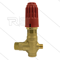 VB350 Druckregelventil mit Knopf - 350 Bar - 40 l/min - 60°C - Eingang: 3/8&quot; AG - Ausgang: 3/8&quot; IG