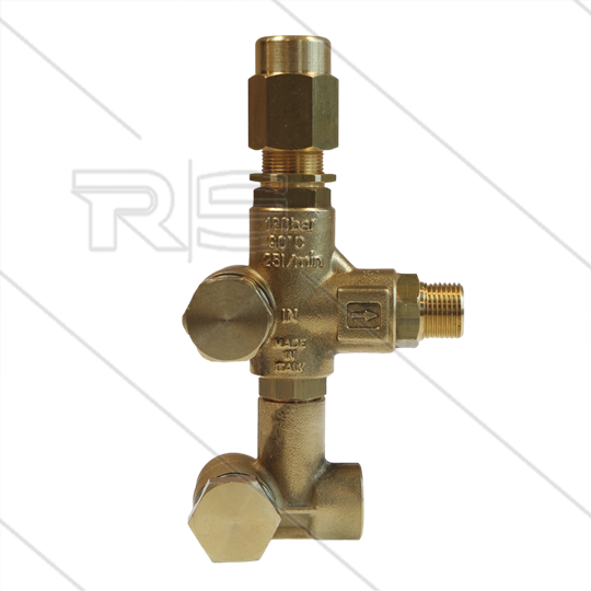 VB135 Druckregelventil für Speck NP10 - 160 Bar - 25 l/min - max 90°C - Eingang: 3/8&quot;