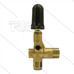 VB85/160-RV - mit Knopf - 160 Bar - 80 l/min - max 90°C - Eingang: 1/2&quot; IG - Ausgang: 1/2&quot; IG