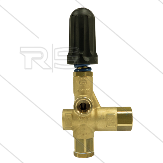 VB85/280-RV - mit Knopf - 280 bar - 80 l/min - max 90°C - Eingang: 1/2&quot; IG - Ausgang: 1/2&quot; IG