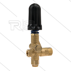 Pulsar RV Druckregelventil  mit knopf - 280 Bar - 40 l/min - 60°C - Eingang: 3/8&quot; IG - Ausgang: 3/8&quot;