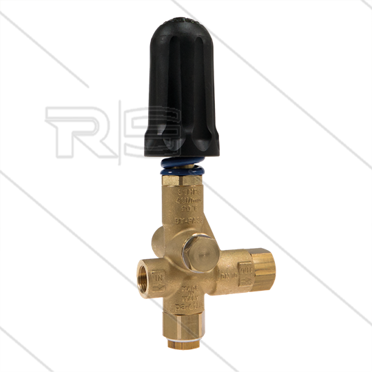 Pulsar RV Druckregelventil  mit knopf - 280 Bar - 40 l/min - 60°C - Eingang: 3/8&quot; IG - Ausgang: 3/8&quot;