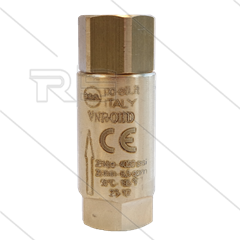 VNR-OHD - Rückschlagventil - Messing - 280 Bar - 40 l/min - max 90°C - 2 x 3/8&quot; IG