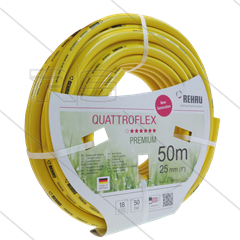 Quattroflex - Niederdruckschlauch - 25mm (1") -  50m Rolle - Temp: -20° bis 60°C - 10 Bar 