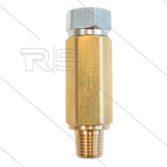 Filter - 280  mµ (50 mesh) - 280 Bar - 1/4&quot; IG x 1/4&quot; AG - NPT gewinde