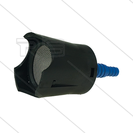 ST35R Ansaugfilter mit Rückschlagventil - Ø80mm - H=147mm - max 60°C - 1/2&quot; bis 3/4&quot; Tülle