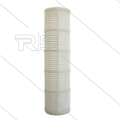 9&quot; Filtereinsatz Kunsttoff waschbar - Nylon - 60 mµ - 27 l/min - H=248mm - max 40°C