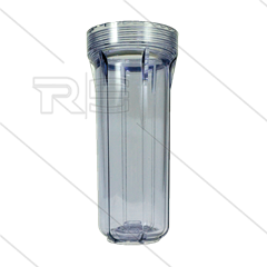 Filtertasse 9&quot; - transparent - H=265mm