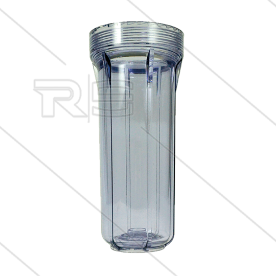 Filtertasse 9&quot; - transparent - H=265mm