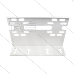 Wandhalter aus Metall für 2 Filtergehäuse