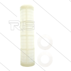 9&quot; Filtereinsatz Kunsttoff waschbar - Nylon - 60 mµ - 27 l/min - H=248mm - Verstärkte Ausführung