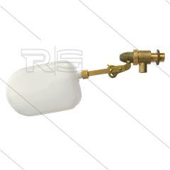 Schwimmerventil Peki - Messing - Ø=12mm - 10 Bar - L=285mm - mit Schwimmerball - 3/8&quot; AG