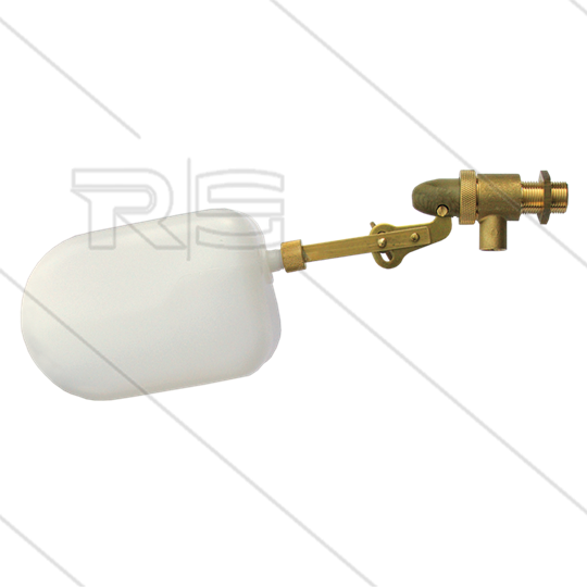 Schwimmerventil Peki - Messing - Ø=12mm - 10 Bar - L=285mm - mit Schwimmerball - 3/8&quot; AG