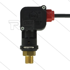 PR5 - Druckschalter micro - 1/4&quot; AG - Einschaltdruck 25 Bar - max 250 Bar - (Rote markierung)