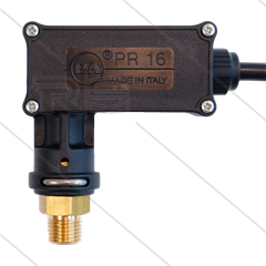 PR16 - Druckschalter - 1/4&quot; AG - Einschaltdruck 40 Bar - max 250 Bar - (Schwarze markierung)