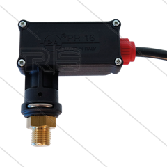 PR16 - Druckschalter - 1/4&quot; AG - Einschaltdruck 25 Bar - max 250 Bar - (Rote markierung)
