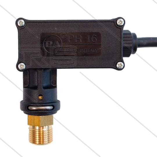 PR16 - Druckschalter - 3/8&quot; AG - Einschaltdruck 40 Bar - max 250 Bar - (Schwarze markierung)