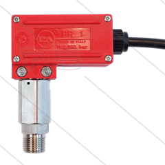 PR1 - Druckschalter - Edelstahl 3/8&quot; AG - Einschaltdruck 45 Bar - max 600 Bar - (schwarze markierung