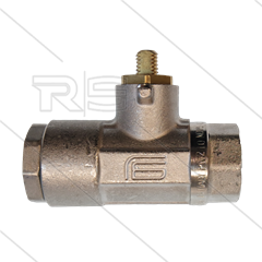 Kugelhahn 1/2&quot; - 210 Bar - für pneumatischer Kugelhahn 279902 - 2 x 1/2&quot; IG