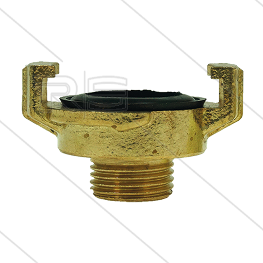 Schnellkupplung - Messing - Geka - 1/2&quot; AG