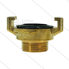 Schnellkupplung - Messing - Geka - 3/4&quot; AG