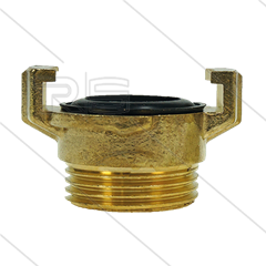 Schnellkupplung - Messing - Geka - 1&quot; AG