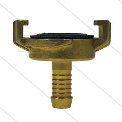 Schnellkupplung - Messing - Geka - Ø10mm - 3/8&quot; Schlauchtülle