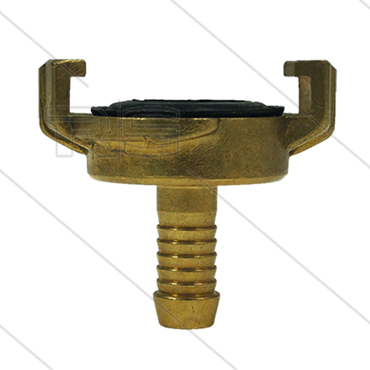 Schnellkupplung - Messing - Geka - Ø10mm - 3/8&quot; Schlauchtülle