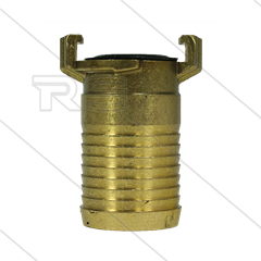 Schnellkupplung - Messing - Geka - Ø40mm - 1 1/2&quot; Schlauchtülle