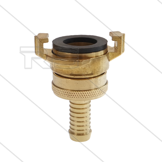 Saugkupplung - Messing - Geka - Ø13mm - 1/2&quot; Schlauchtülle