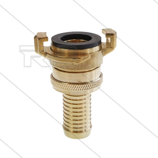 Saugkupplung - Messing - Geka - Ø19mm - 3/4&quot; Schlauchtülle