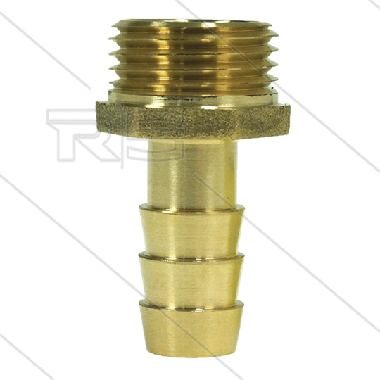Schlauchtülle - Messing - Ø13mm - 1/2&quot; AG