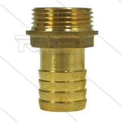Schlauchtülle - Messing - Ø32mm - 1&quot; AG