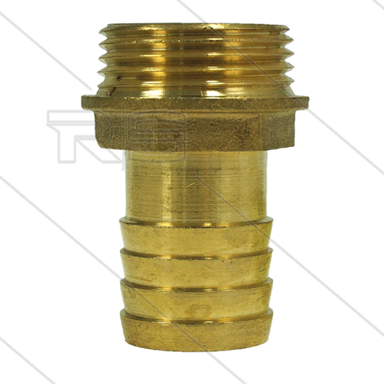 Schlauchtülle - Messing - Ø32mm - 1&quot; AG