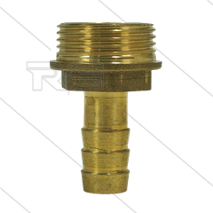 Schlauchtülle - Messing - Ø13mm - 3/4&quot; AG