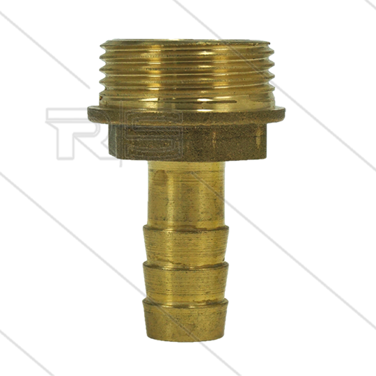 Schlauchtülle - Messing - Ø13mm - 3/4&quot; AG