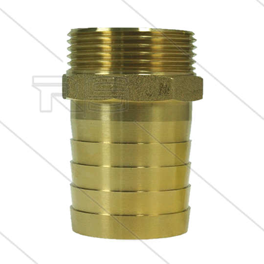 Schlauchtülle - Messing - Ø38mm - 1 1/4&quot; AG