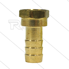 Schlauchtülle - Messing - Ø13mm - 3/8&quot; IG