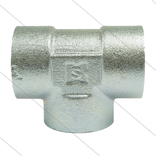 T-Stück Stahl - 3 x 3/4&quot; IG - BSP