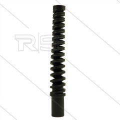 Knickschutz Spirale - 1/4&quot; - schwarz - Geeignet für 1/4&quot; Schläuche