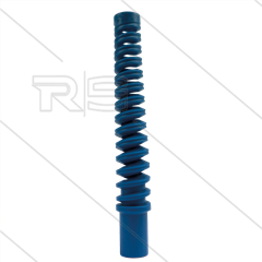 Knickschutz Spirale - 1/4&quot; - blau - Geeignet für 1/4&quot; Schläuche