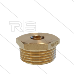 Reduziernippel - Messing - 1&quot; AG x 1/4&quot; IG