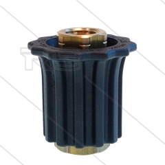 TR1 - Schwallregeldüse - 250 Bar - 30 l/min - max 160°C - 1/4&quot; BSP IG x 1/4&quot; Npt IG